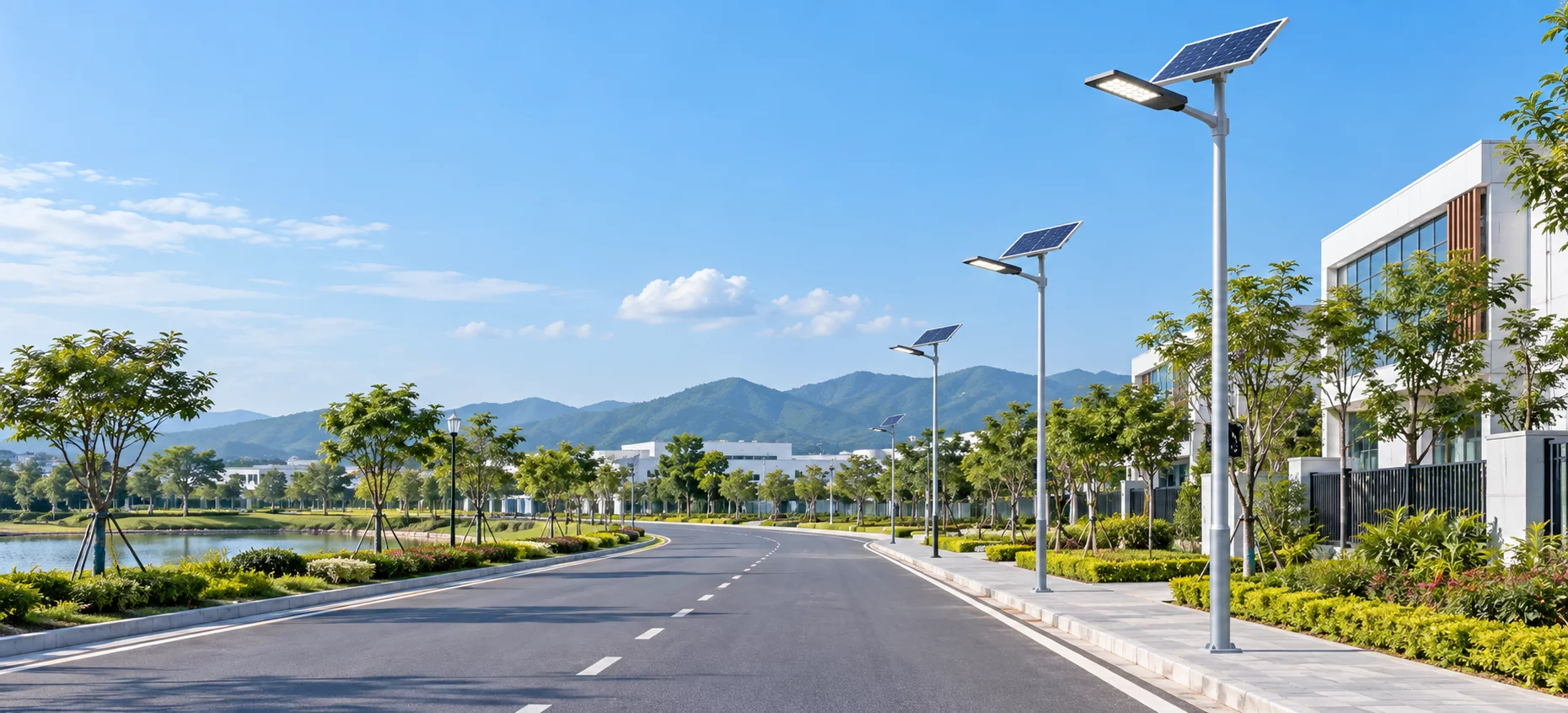Đèn đường năng lượng mặt trời