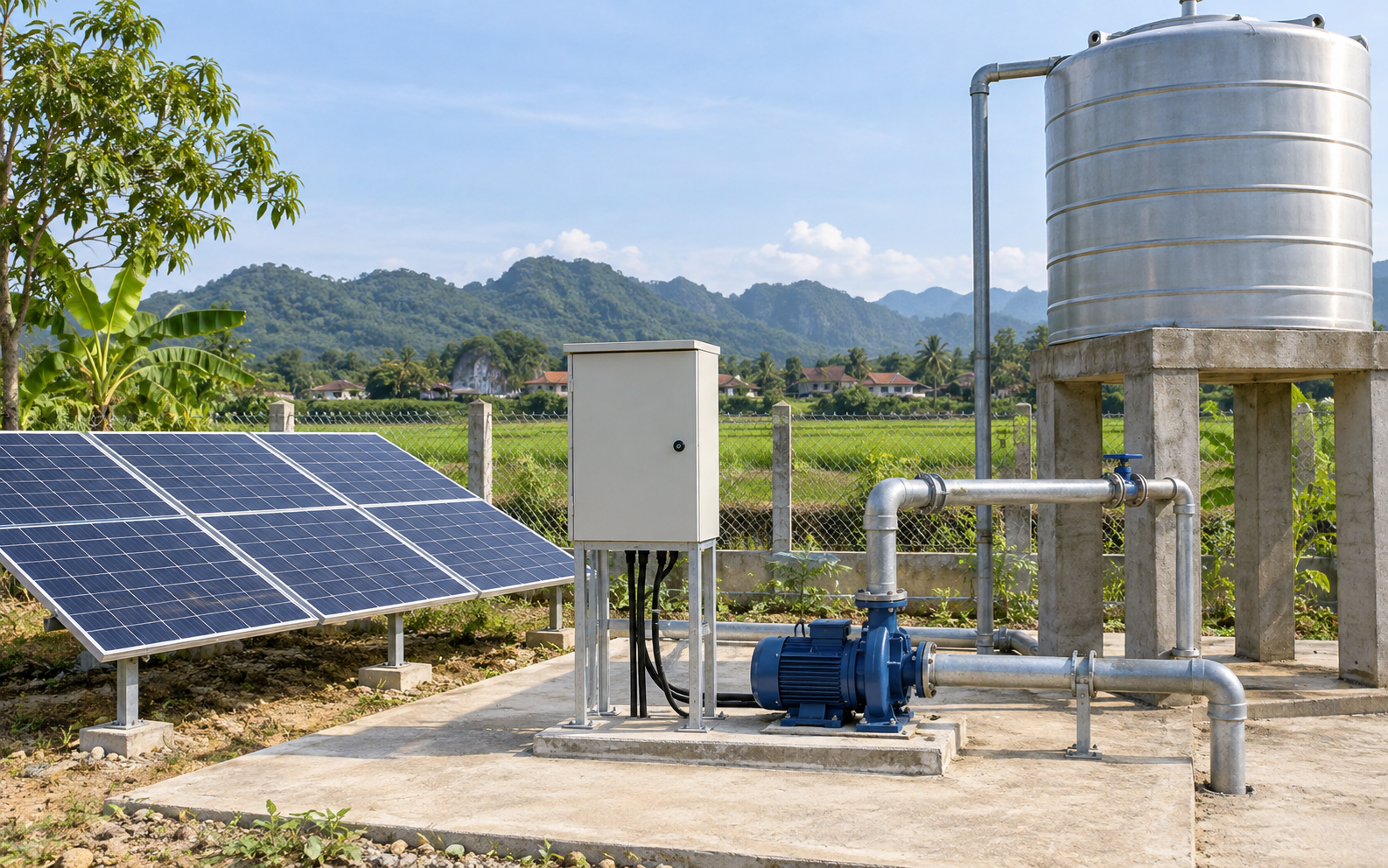 Bơm nước sinh hoạt