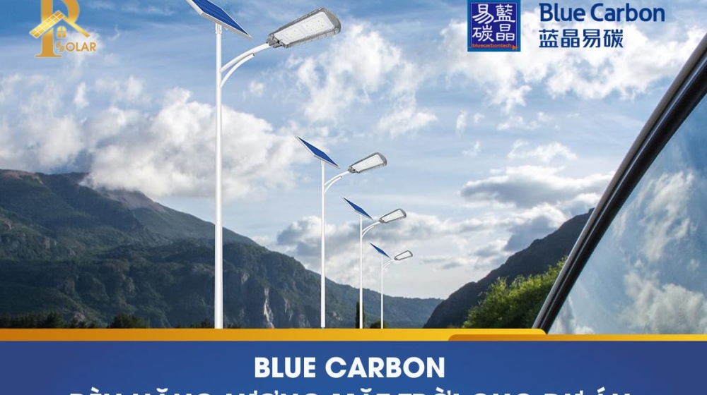 BLUE CARBON ĐÈN NĂNG LƯỢNG MẶT TRỜI CHO DỰ ÁN