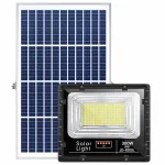 Đèn pha năng lượng mặt trời 300W JinDian JD-8300L - Ánh sáng vàng