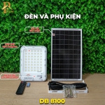 Đèn Pha Năng Lượng Mặt Trời ORIANA DB-8100 (100W)
