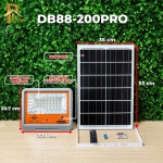 Đèn Pha Năng Lượng Mặt Trời ORIANA DB88-200PRO (200W)