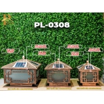 Đèn Trụ Cổng Mái Chùa ORIANA PL-0308 (250×250×H350)