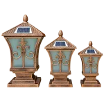 Đèn Trụ Cổng Tháp Mái Chùa ORIANA PL-0209 (250x250xH470)