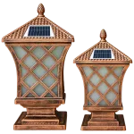 Đèn Trụ Cổng Tháp Mái Chùa ORIANA PL-0211 (250x250xH470)