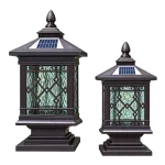 Đèn Trụ Cổng Tháp Mái Chùa ORIANA PL-0301 (180x180xH400)