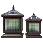 Đèn Trụ Cổng Mái Chùa ORIANA PL-0305 (250x250xH350)
