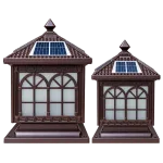 Đèn Trụ Cổng Mái Chùa ORIANA PL-0306 (250x250xH350)