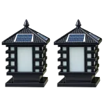 Đèn Trụ Cổng Mái Chùa ORIANA PL-0313 (250×250×H300)
