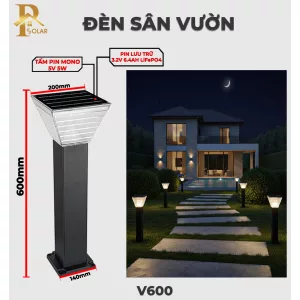 Đèn sân vườn V600 ORIANA