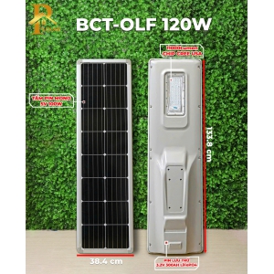 Đèn Đường Năng Lượng Mặt Trời BLUE CARBON BCT-OLF-120W-NEW