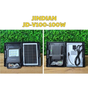 Đèn Pha Năng Lượng Mặt Trời JINDIAN JD-V100 (100W)