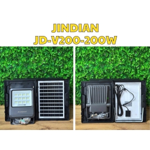Đèn Pha Năng Lượng Mặt Trời JINDIAN JD-V200 (200W)