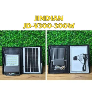 Đèn Pha Năng Lượng Mặt Trời JINDIAN JD-V300 (300W)