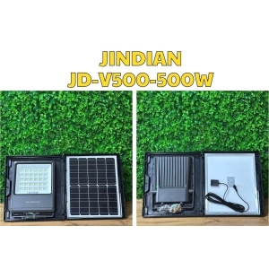 Đèn Pha Năng Lượng Mặt Trời JINDIAN JD-V500 (500W)