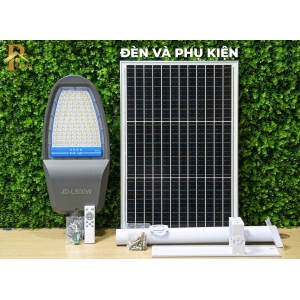 Đèn Đường Năng Lượng Mặt Trời JINDIAN JD-L500 (500W)