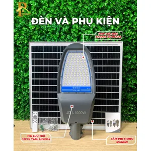 Đèn Đường Năng Lượng Mặt Trời JINDIAN JD-L1000 (1000W)