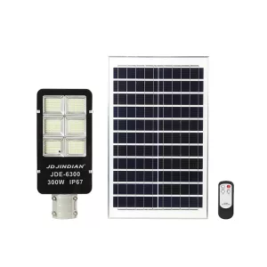 Đèn Đường Năng Lượng Mặt Trời JINDIAN JDE-6300 NEW (300W)
