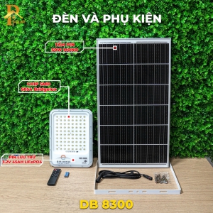 Đèn Pha Năng Lượng Mặt Trời ORIANA DB-8300 (300W)