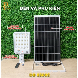 Đèn Pha Năng Lượng Mặt Trời ORIANA DB-8300-S (300W)