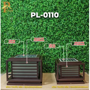 Đèn Trụ Cổng Vuông ORIANA PL-0110 (300x300xH240)