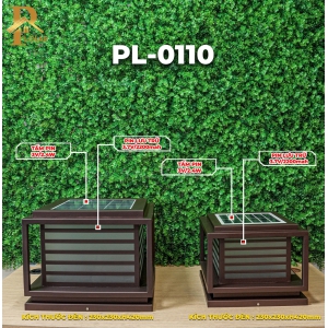 Đèn Trụ Cổng Vuông ORIANA PL-0110 (380x380xH300)