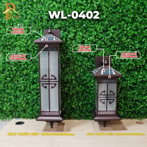 Đèn Treo Tường Mái Chùa ORIANA WL-0402 (200x240xH800)