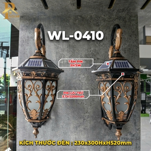 Đèn Treo Tường Cổ Điển ORIANA WL-0410 (230x300HxH520)