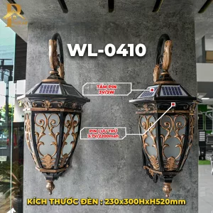 Đèn Treo Tường Cổ Điển ORIANA WL-0410 (230x300HxH520)
