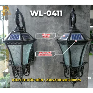 Đèn Treo Tường Cổ Điển ORIANA WL-0411 (230x310xH500)