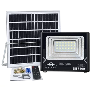 Đèn Pha Năng Lượng Mặt Trời ORIANA DB-7100 (100W)