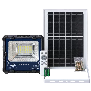 Đèn Pha Năng Lượng Mặt Trời ORIANA DB-9100 (100W)