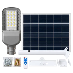 Đèn Đường Năng Lượng Mặt Trời ORIANA DB01-ECO (30W)