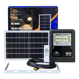 Đèn Pha Năng Lượng Mặt Trời ORIANA DB60100 (100W)