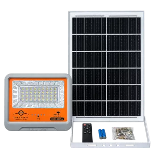 Đèn Pha Năng Lượng Mặt Trời ORIANA DB88-200PRO (200W)