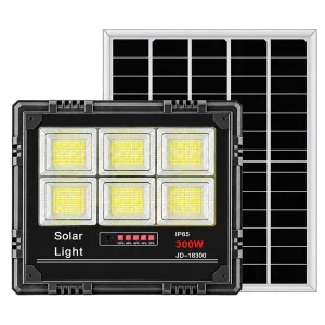 Đèn Pha Năng Lượng Mặt Trời JINDIAN JD-18300 (300W)