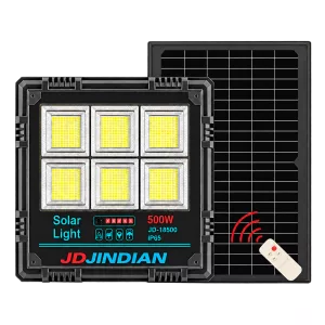 Đèn Pha Năng Lượng Mặt Trời JINDIAN JD-18500 (500W)