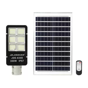 Đèn Đường Năng Lượng Mặt Trời JINDIAN JDE-6300 (300W)