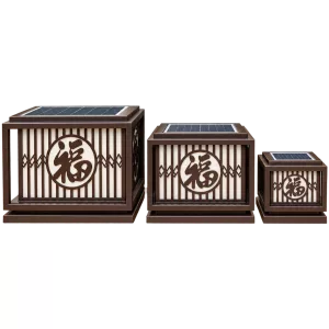 Đèn Trụ Cổng Vuông ORIANA PL-0109 (300x300xH240)