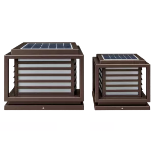 Đèn Trụ Cổng Vuông ORIANA PL-0110 (380x380xH300)