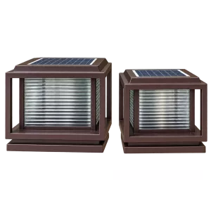 Đèn Trụ Cổng Vuông ORIANA PL-0112 (380x380xH300)