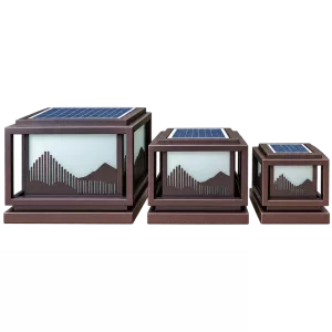 Đèn Trụ Cổng Vuông ORIANA PL-0113 (220x220xH190)