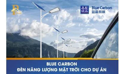 BLUE CARBON ĐÈN NĂNG LƯỢNG MẶT TRỜI CHO DỰ ÁN