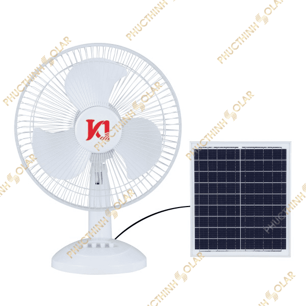 Quạt năng lượng mặt trời JD-128L (12W)