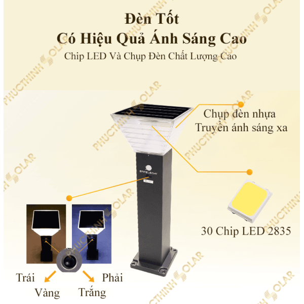 Đèn sân vườn ENTELECHY-V800 (5W)
