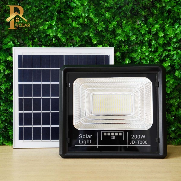 Đèn Pha Năng Lượng Mặt Trời JINDIAN JD-T200 (200W)