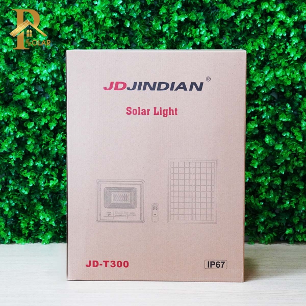 Đèn Pha Năng Lượng Mặt Trời JINDIAN JD-T300 (300W)