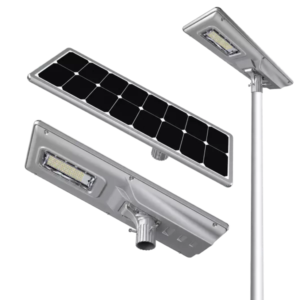 Đèn đường năng lượng mặt trời 80W Blue Carbon BCT-OLF-80W