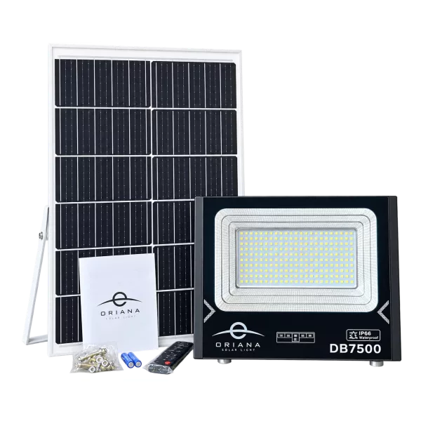 Đèn Pha Năng Lượng Mặt Trời ORIANA DB-7500 (500W)