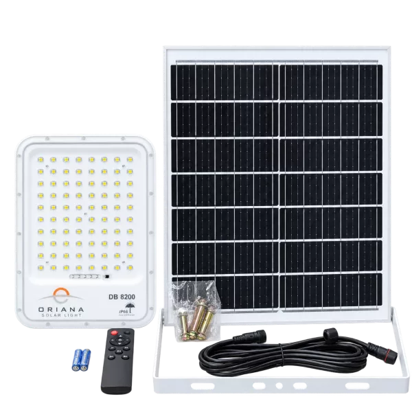 Đèn Pha Năng Lượng Mặt Trời ORIANA DB-8200 (200W)